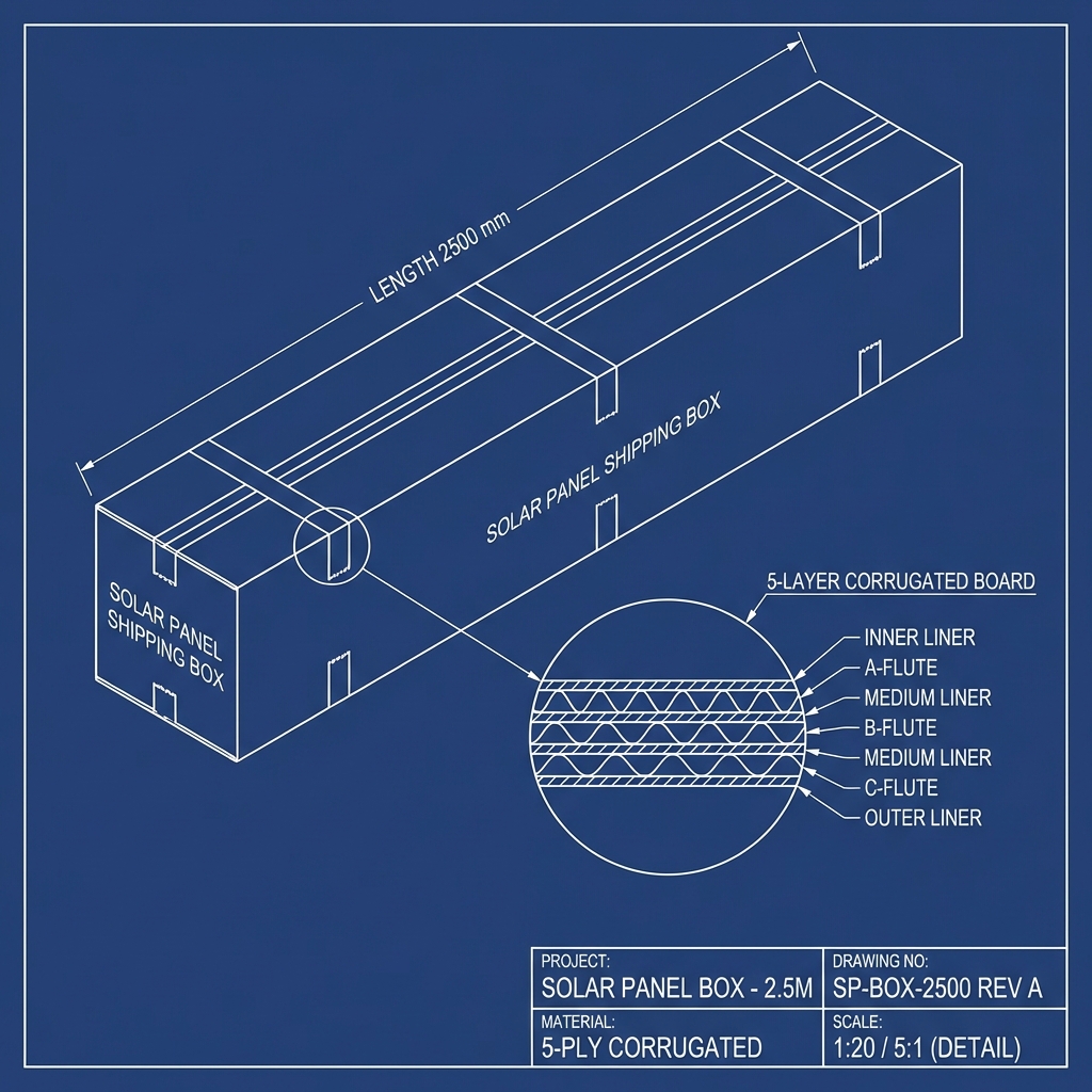 Solar Panel Koli Çizimi
